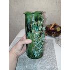 Ваза обливная керамика объемная ручная работа