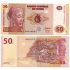Конго. 50 франков (образца 2022 года, UNC)