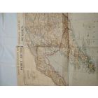 Старинная Карта Театра Военных Действий Русско-Японской войны.III КАРТА.ПОРТ АРТУР-МУГДЕН.На немецком языке.1904 год.Берлин.