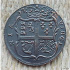 США 1 цент 1773 года. Новая Вирджиния под Георгом III - поселение французов, ирландцев, датчан. немцев (Гамбург). Предложи свою цену или обмен!