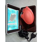 Электробритва Харьков 33 в футляре, с инструкцией, рабочая, красная 1987 г СССР