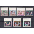 Дети и медицина. Афганистан. 1964. 4 марки с/з, 3 марки б/з. Michel N 889-895 (28,0 е)