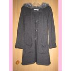 Пальто Zara trf вязаное с меховым капюшоном! р.S. Классное ;)