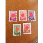 Беларусь 5 марок старый герб Погоня (4-6)