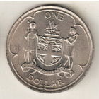 Фиджи 1 доллар 1969