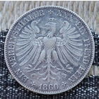 Германия 1 талер 1860 года. Серебро! Предложите свою цену или обмен!