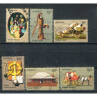 Австралия - 1972г. - жизнь первопроходцев в Австралии - 6 марок - гашёные. #3-WB-85-KS-1