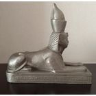 Статуэтка кабинетная "Сфинкс". Силумин. СССР. Распродажа коллекции