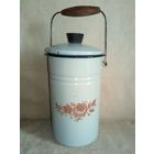 Бидон бидончик СССР эмалированный