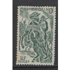 Французский Камерун 1946 Всадник Mi#285