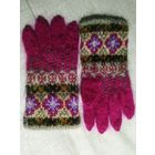 Перчатки. Мохер + шерсть.