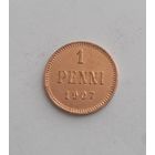 1 пенни 1907 года