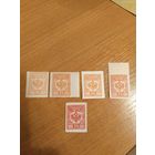 Россия гражданская война оттенки цвета Авалов - Бермонд герб (2-10)