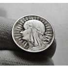 2 злотых 1933 г.  Ядвига, Варшава, лот рп-5