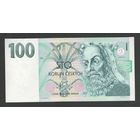 Чехия 100 крон 1995 года. Тип Р-12. Состояние aUNC