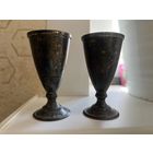 Стопка ( рюмка ) серебро 2 шт