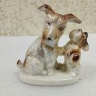 Статуэтка фарфоровая собаки Терьер, Германия