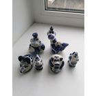 Статуэтки Гжель одним лотом