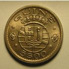 Порт. Гвинея 5 Эск. 1973 не частая монета UNC !