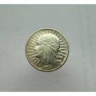 2 злотых 1933 г. Ядвига. Штемпельный блеск. Видео в описании. С 1 рубля.