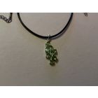 Кулон хризопразы Серебро 925