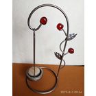 Подсвечник для ароматических свечей:  "Сказочный фонарик". /Металл, стекло. Начало 2000-х гг.