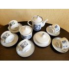 Чайный сервиз "Журавли", Дулёво, 1993 г.