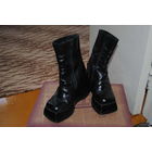 Тёплые женские_САПОГИ_Зимние_Б.У ._100%_нат.кожа/кожаные_( нат.мех.)_гос.Польша_реал ьно сойдут на 36,5/37 размер_на узкую или на средней полноты ножку!