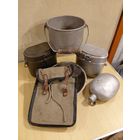 Котелок ркка, фляжка и др. Цена за все.