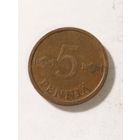 Финляндия 5 пенни 1973