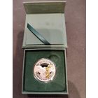 Казахстан 2022 год 200 тенге Burkit Беркут. Культовые животные - тотемы кочевников. Пруф-лайк