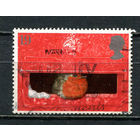 Великобритания - 1995 - Рождество. Птица 19Р - [Mi.1596] - 1 марка. Гашеная.  (Лот 11HZ)-TG3P46