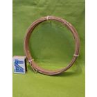 Провод обмоточный с двойной стекловолокнистой изоляцией ПСДКТ прямоугольный шинка 1,25х2,5 мм (СССР)