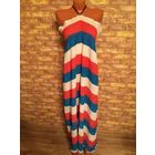 Классное платье в пол на красавицу 54-56-58 размера, яркое и легкое, идеально на отдыхе, новое, так и не надела, длина 120 см.