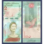 Венесуэла, 2 боливара 2018 г., P-101, UNC
