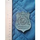 Старая табличка Швеция Стокгольм