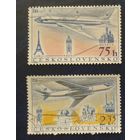 Чехословакия 1957 авиация (наклейки)