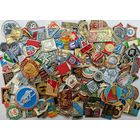 Значки СССР Одним лотом 150 шт. С рубля