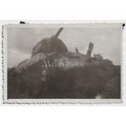 Подбитый советский средний танк Т-34-76