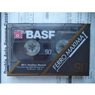 Аудиокассета BASF Ferro Maxima I 90, топовый Type I - Германия 1991г., из блока в коллекцию.