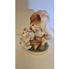 Статуэтка фарфоровая "Заяц во хмелю" ЛФЗ