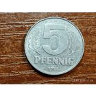 Германия 5 пфеннигов 1975