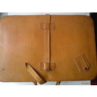 Чемодан кожаный времен СССР