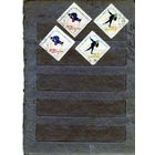 КНДР, 1964,   СПОРТ,  "сборка"  СПОРТ,  4м по 25коп шт