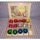 Елочные игрушки, шары, ГДР