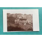 Фотооткрытка 1 Мировая война Немецкие солдаты на позициях / подписана 22.07.1917 для Марты ...