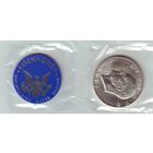 США, 1 доллар 1973 год, сертификат,жетон. UNC