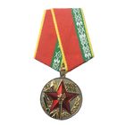 Юбилейный нагрудный знак "Ваенная Акадэмiя Рзспублiкi Беларусь 65 год"