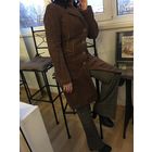 Пальто 42-44 бархатное винтаж