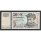 Венгрия 2000 форинтов 2004 года. Тип Р-190. Состояние XF